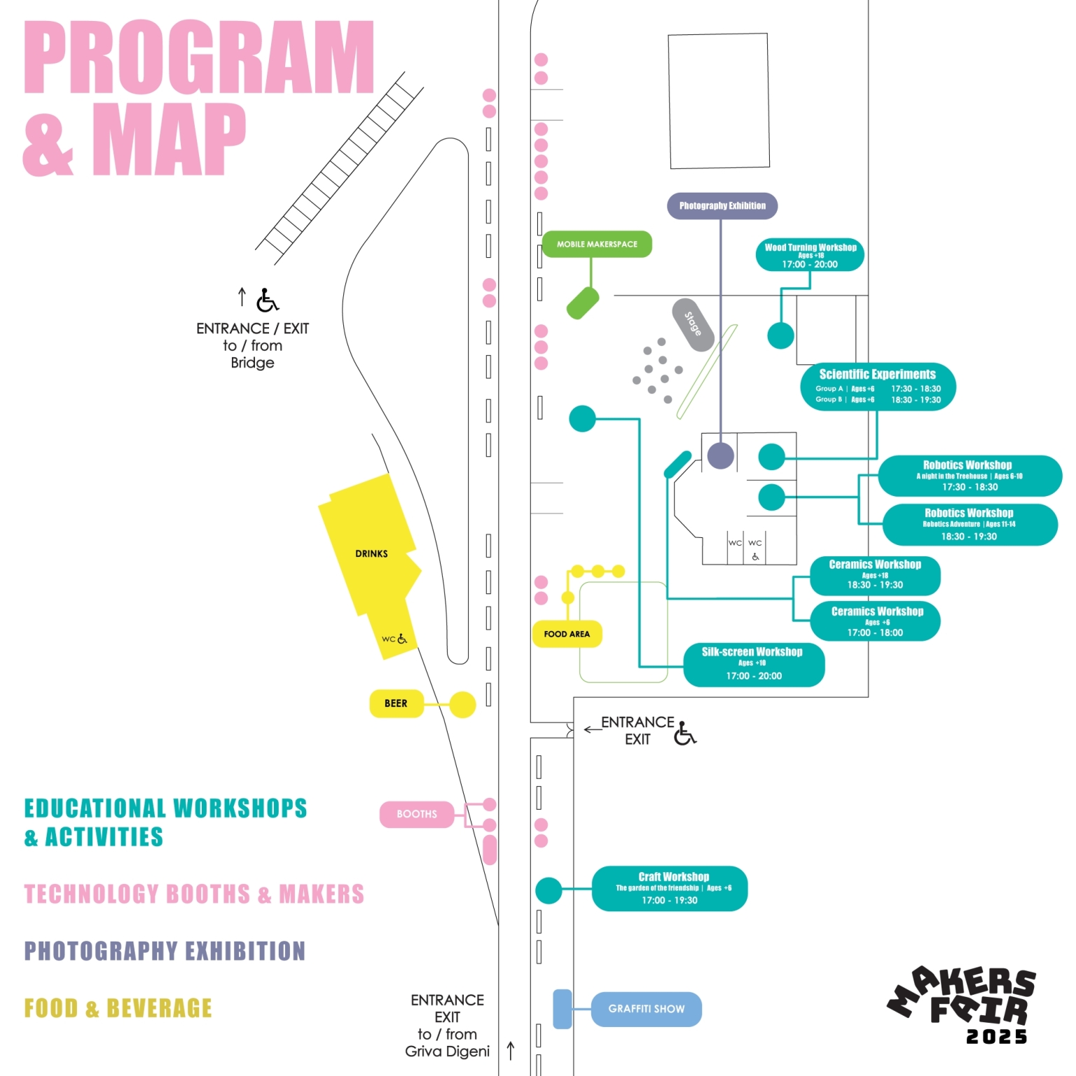PROGRAM AND MAP – Makerspace