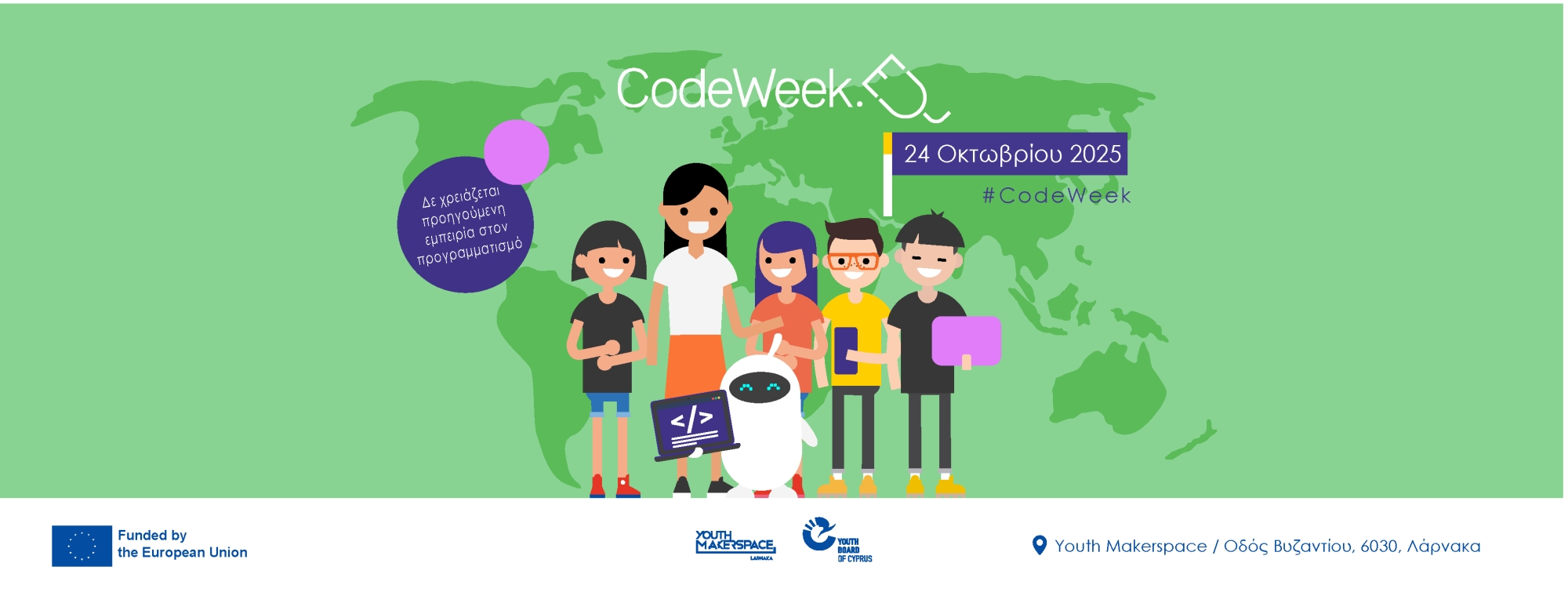 EU Code Week workshops 2025 – Makerspace