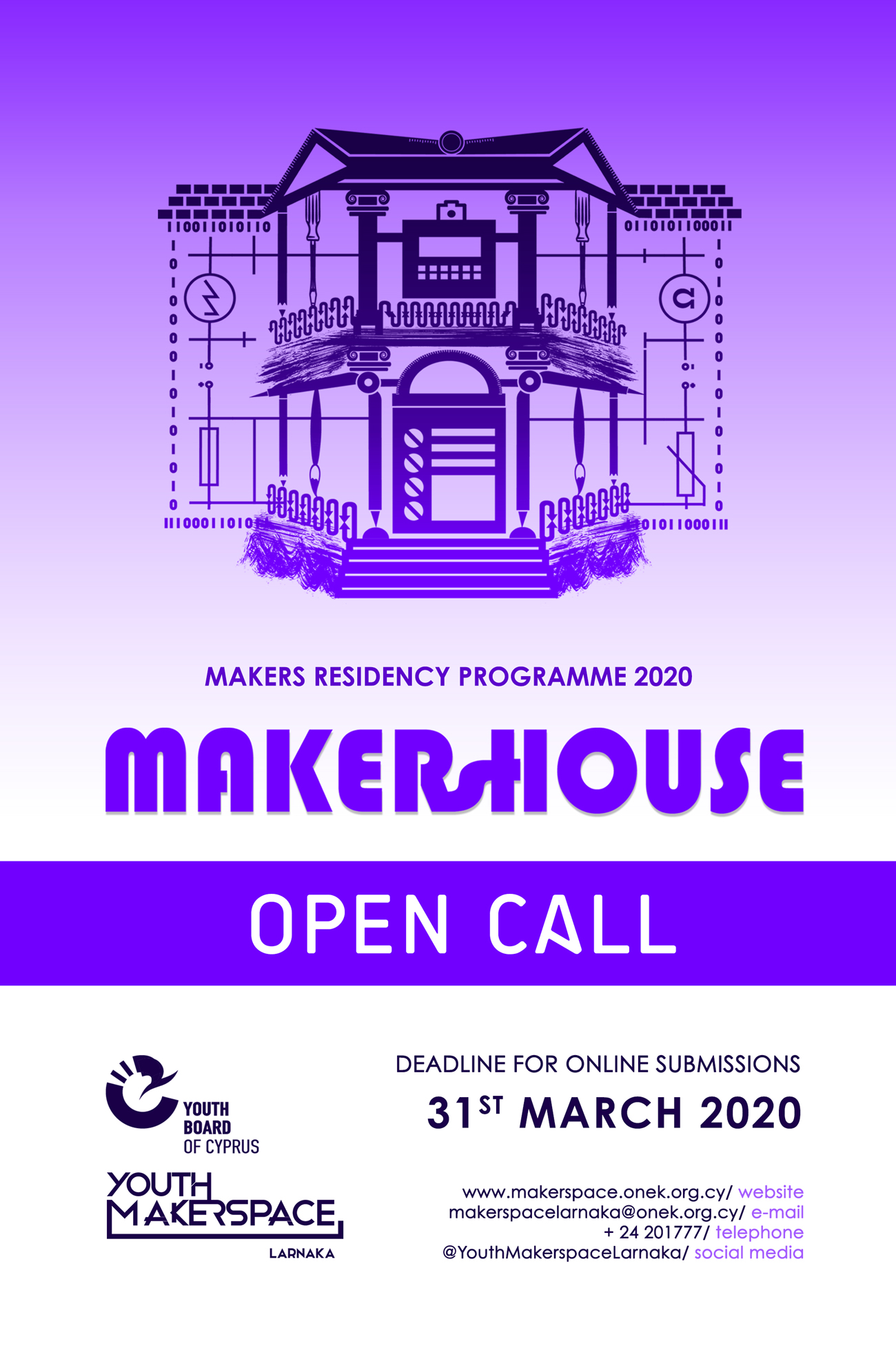 2020 Makershouse Residency Programme Makerspace